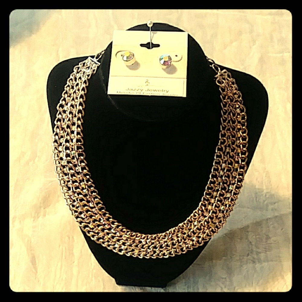 Necklace with Earring Set